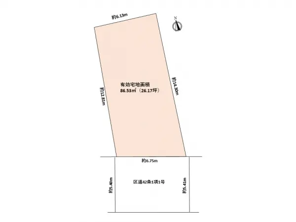 大田区南千束3丁目　土地