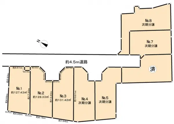 相模原市緑区大島土地　３号地