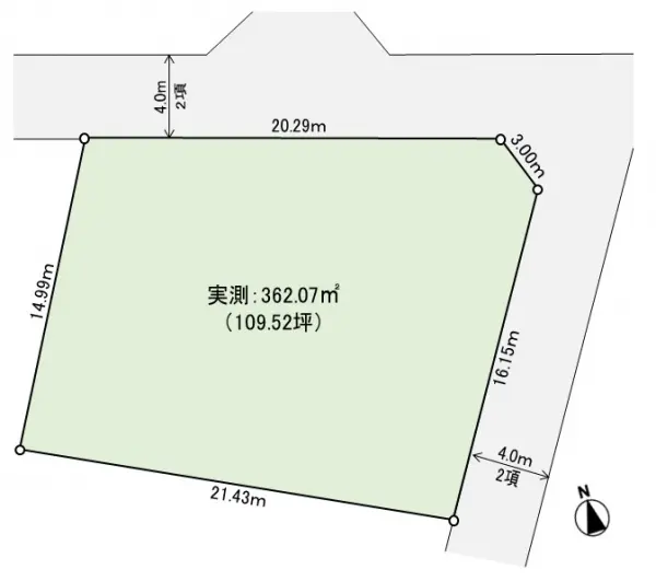 藤沢市宮原土地