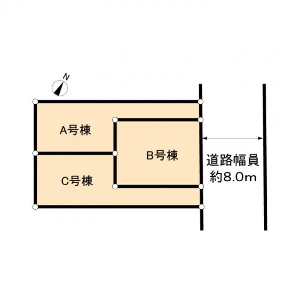 中野区上鷺宮五丁目　１４期C号棟