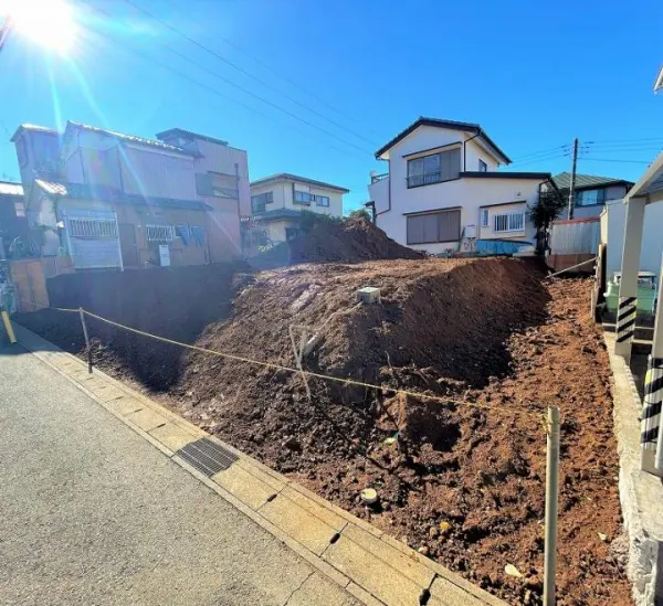 柏市松ケ崎　土地