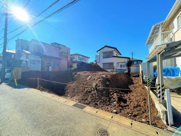 柏市松ケ崎　土地