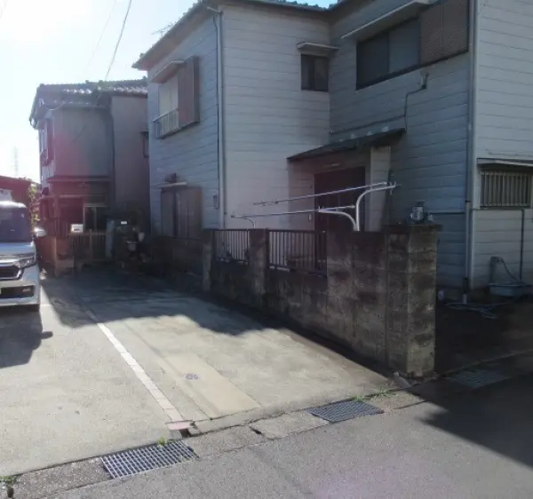 川口市石神　土地（古家付き）