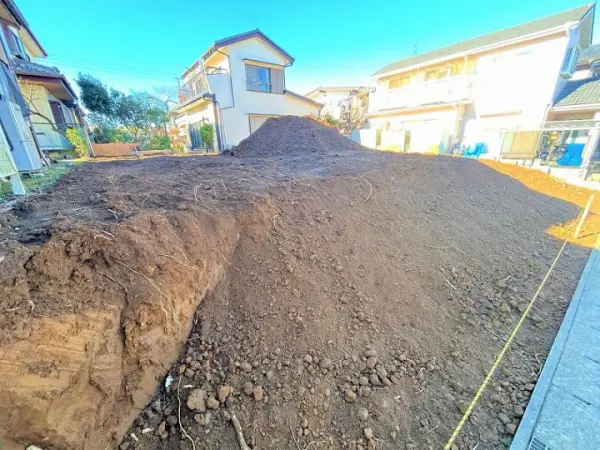 柏市松ケ崎　土地