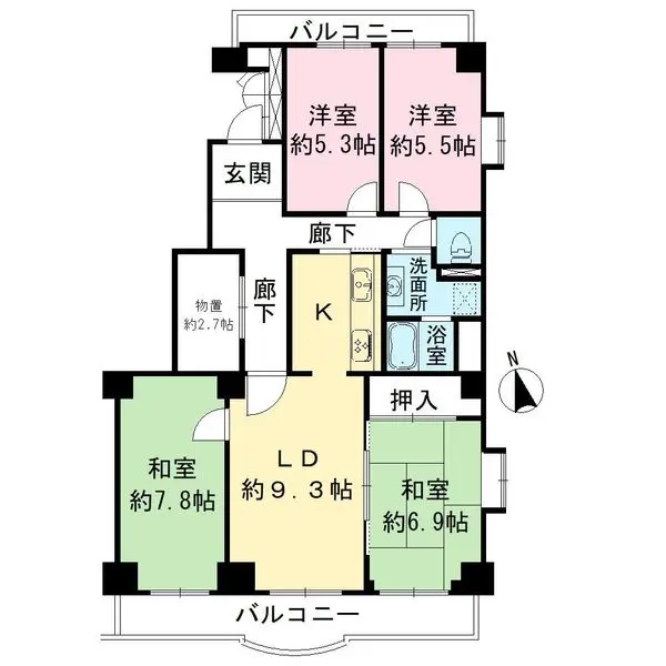サンライトパストラル八番街A棟