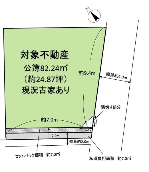 堺市堺区山本町2丁古家付土地