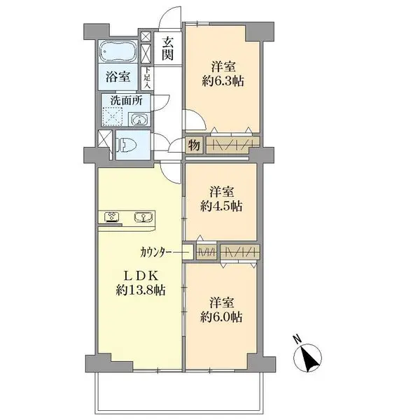グリーンハウス南柏南棟