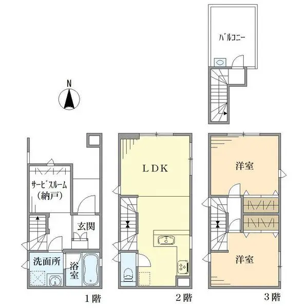 川崎市中原区新城2丁目戸建