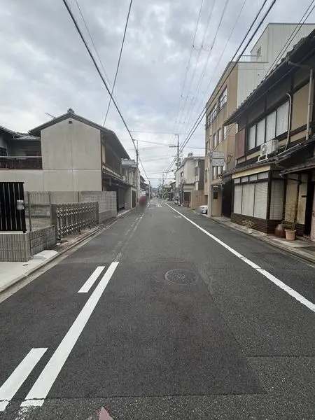 上京区今薬屋町　建築条件無し土地