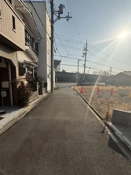 前面道路(北→南)