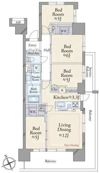 シティテラス多摩川Ｄ棟