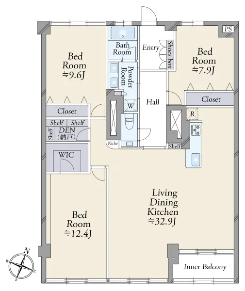 巌ビル（外苑マンション）