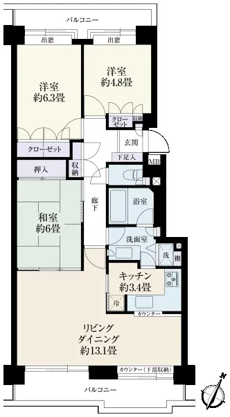 パークシティ本牧Ｅ棟