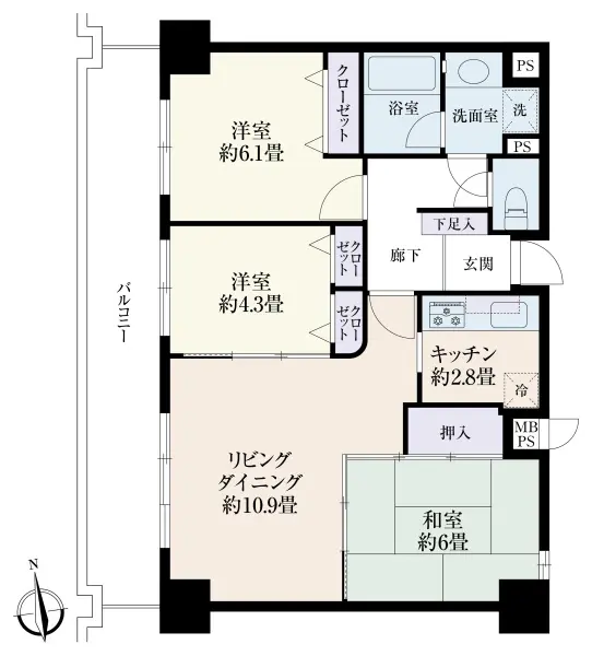 ライオンズガーデン横浜蒔田