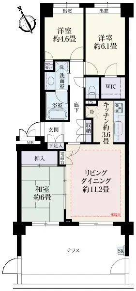 アルスつくし野デュープレックスＤ棟