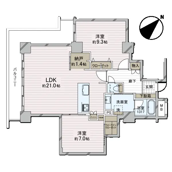 キングマンション堂島川