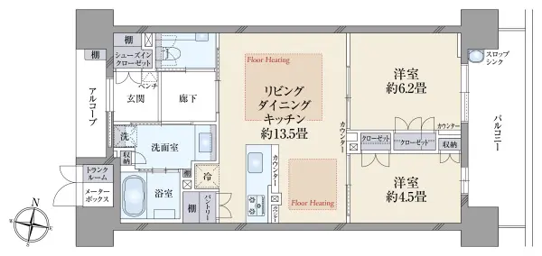 サンフォーリーフタウン桜ノ宮　サンミットコート