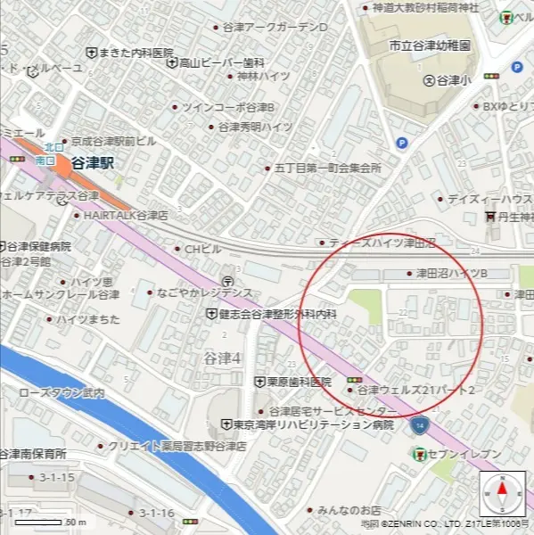 現地案内図