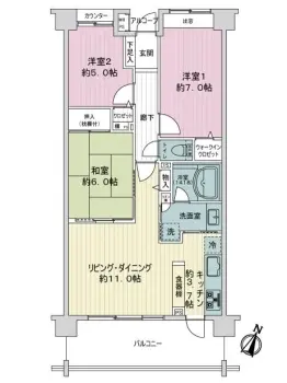 ライオンズグローベル谷塚リアルレジデンス