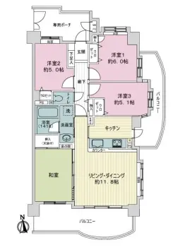ライオンズマンション比良第２