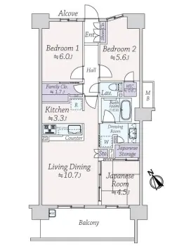 ラヴィアンコート川口南鳩ヶ谷