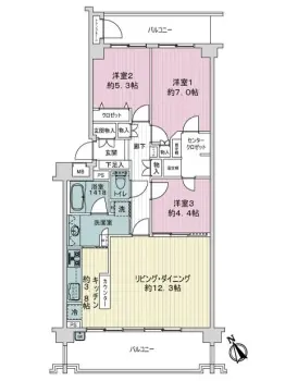 モンレーヴ府中南