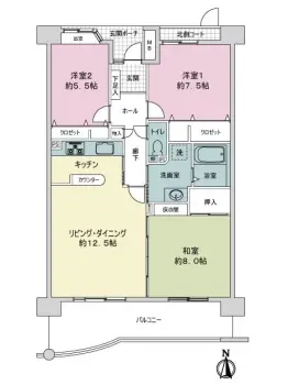 西福岡マリナタウンイーストコート・１号棟