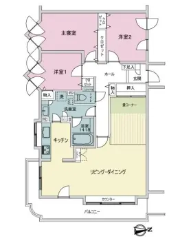 ヴェルビュ天神山公園