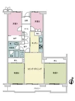 せんげん台パークタウン一番街弐号棟