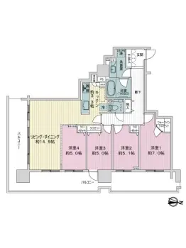 プレミストタワーズ札幌苗穂　アクアゲート