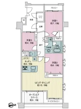 レイディアントシティ横濱カルティエ６