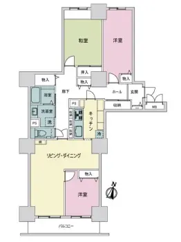 アルーサ北与野ノースピア上落合２号棟