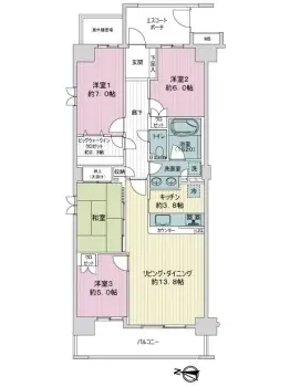 レイディアントシティ向ヶ丘遊園イタリア街区