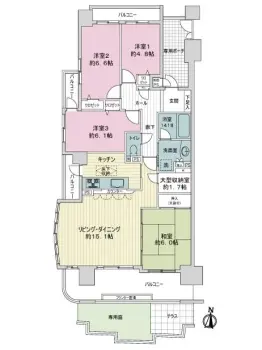 ライオンズマンションニューシティ日進の丘３番館