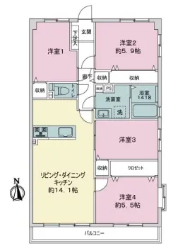 シティライフパティオ室見河畔
