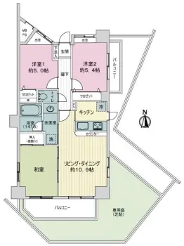 ライオンズガーデン調布多摩川