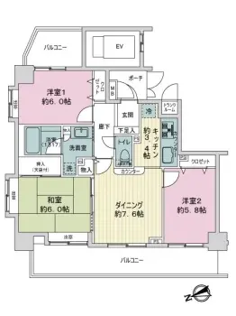 ベルメゾン上板橋