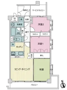 ライオンズマンション京王橋本第３