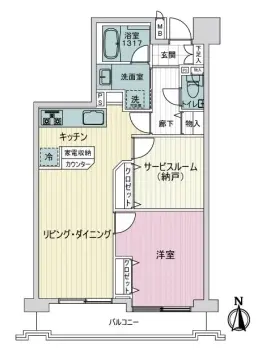 バームハイツ武蔵中原