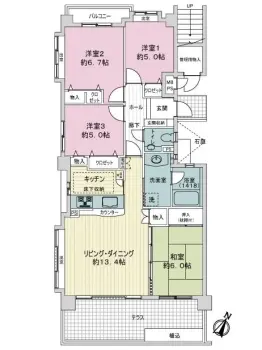 ライオンズガーデンヒルズ富士見台弐番館