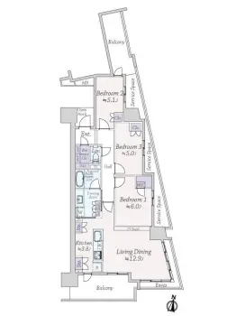 プラウドタワー川口