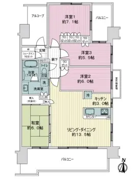 ノブレス荒井センターコート