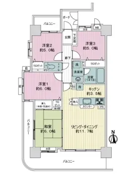ダイアパレス矢田リバーズガーデン