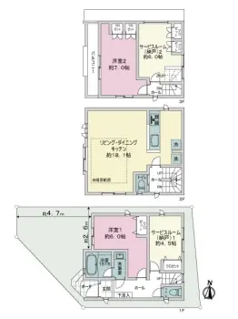 横浜市神奈川区松見町２丁目中古戸建