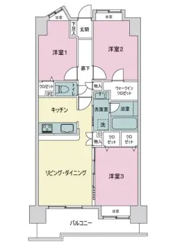 ライオンズガーデンテラス竹の塚