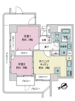 谷塚コリーナ・ライオンズタワー谷塚