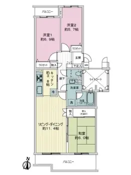 ファミールシティ武蔵関２番館