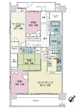 コスモ・ザ・パークス調布多摩川