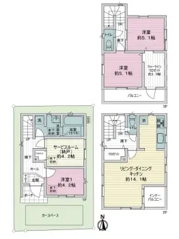 川崎市多摩区宿河原７丁目中古戸建