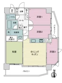 ライオンズマンション瓢箪山第５